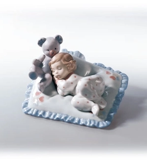 Lladro-Counting Sheep