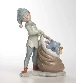 Lladro-Santa's Sack Of Dreams