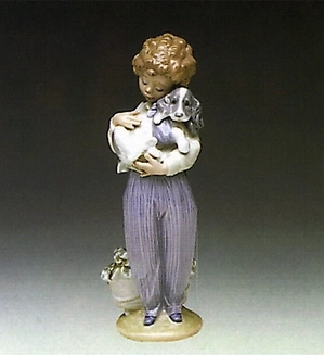 Lladro-My Buddy 1989 Society Piece