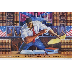 Ernie Barnes-The Advocate