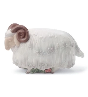 Lladro-Ram In The Meadow