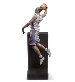 Lladro-Basketball Dunk