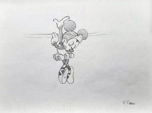 Giuseppe Armani-Original Concept Art for Disneyana Convention Minnie Ballerina