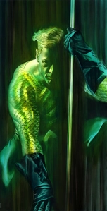 Alex Ross-SHADOWS WONDER AQUAMAN PRINTERS PROOF