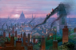 Peter Ellenshaw-Smoke Staircase