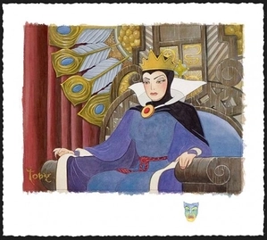 Toby Bluth-Face Of Evil Deluxe Snow White Evil Queen