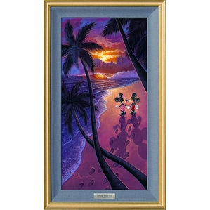 Tim Rogerson-Sunset Stroll Framed