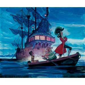 Jim Salvati-Tiger Lilly And Hook - From Disney Pirates of the Caribbean