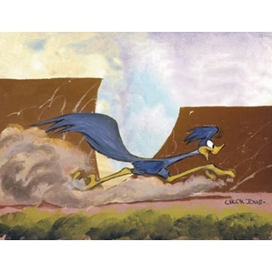 Chuck Jones-Desert Duo Road Runner