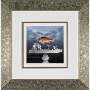 Robert Deyber-Fish & Chips Framed