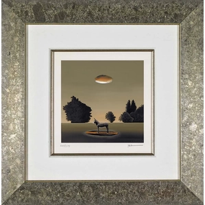 Robert Deyber-Ass Hole Lithograph Framed