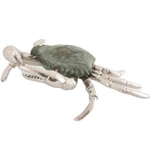 Dargenta-Silver Blue Crab Statue