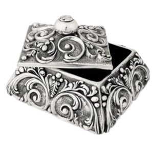 Dargenta-Large Rounded Square Jewelry Box