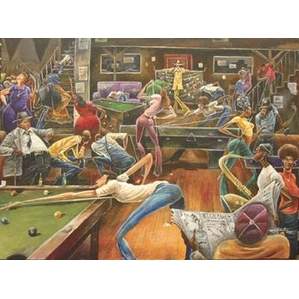 Frank Morrison-Phat Daddys Pool Hall Giclee