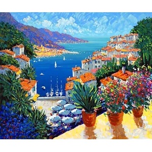 Kerry Hallam-Sur La Port Canvas