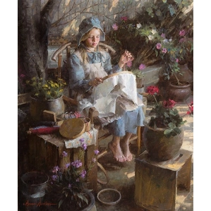 Morgan Weistling-The Needlepoint Artist Artist Proof