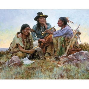 Howard Terpning-Found on the Field of Battle