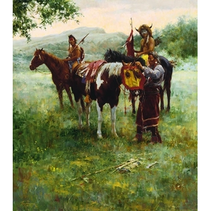 Howard Terpning-MEDICINE HORSE MASK