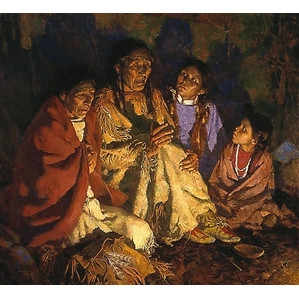 Howard Terpning-GRANDFATHER SPEAKS