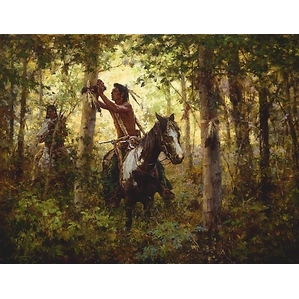 Howard Terpning-OFFERINGS TO SUN