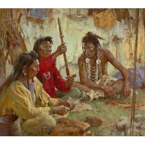 Howard Terpning-Seeking Guidance from the Great Spirit