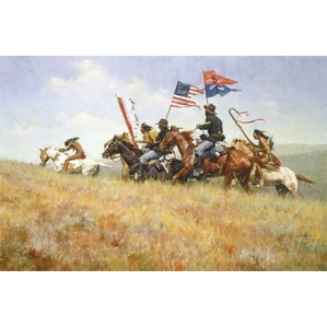 Howard Terpning-Flags on the Frontier - Large