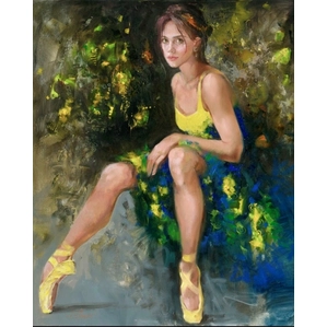 Irene Sheri-Balerina Yellow Pointe