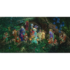 James Christensen-The Royal Processional Masterwork Canvas Edition