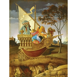 James Christensen-Three Wise Men in a Boat