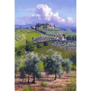 June Carey-Oil Trees of Chianti