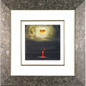 Robert Deyber-Eye Of The Storm Framed