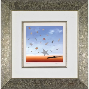 Robert Deyber-Shooting Stars Framed