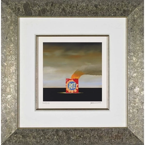 Robert Deyber-Fire Crackers Framed