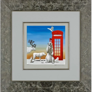 Robert Deyber-Cold Call Arctic Framed