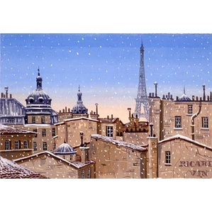 Liudmila Kondakova-Snow Fall In Paris