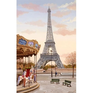 Liudmila Kondakova-Carousel A La Tour Eiffel