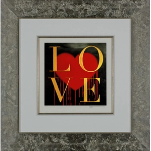 Robert Deyber-LOVE Framed