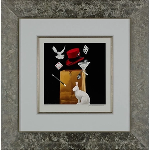 Robert Deyber-Bag of Tricks II Framed