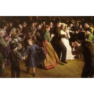 Morgan Weistling-The First Dance 1884 Americana Artist Proof