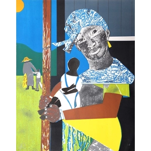 Romare Bearden-Come Sunday Mother and Child