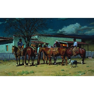 Ron S. Riddick-Early To Bed Early To Ride Limited Edition Print