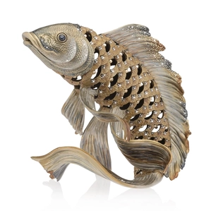 Jay Strongwater-Asagi Koi Fish Figurine