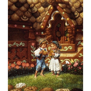 Scott Gustafson-Hansel And Gretel Limited Edition Print