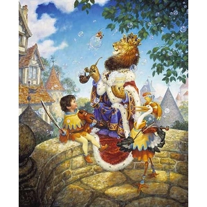 Scott Gustafson-Old King Cole Limited Edition Print