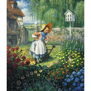 Scott Gustafson-Mary Mary Quite Contrary Limited Edition Print