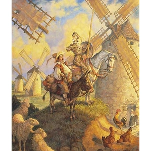 Scott Gustafson-Don Quixote Limited Edition Print