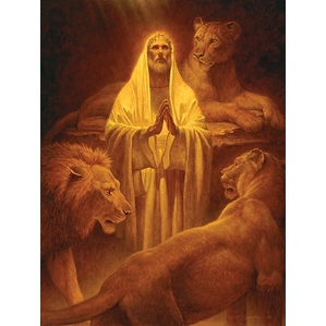 Scott Gustafson-Daniel In The Lion's Den Limited Edition Print