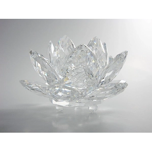 Swarovski Crystal-Swarovski Waterlily Candleholder Medium