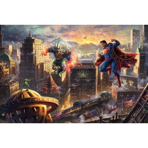 Thomas Kinkade DC Comics-Superman Man of Steel