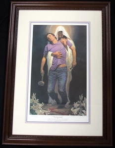 Thomas Blackshear II-Forgiven Limited Edition Framed